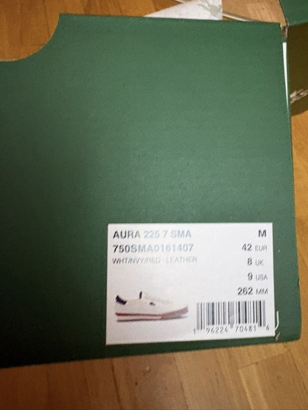 Lacoste Aura 225 7 SMA kişi krossovkası - Model: Aura 225 7 SMA (Kod — Krossovkalar, Bakı (2)