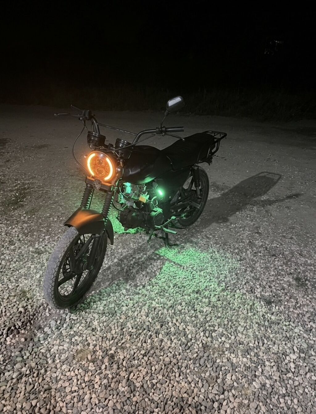 Moped/mototsikl – şəhər üçün yığcam və praktik - Rəng: tam qara (mat — Mopedlər və skuterlər, Xudat (3)