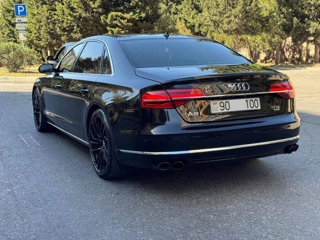 Audi A8, 4.0 L, 2014 il, 206 000 km — Avtomobillər, Bakı (10)