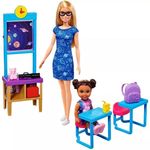 Oyun dəsti Barbie Space Discovery Dolls & Science Classroom — Bakı