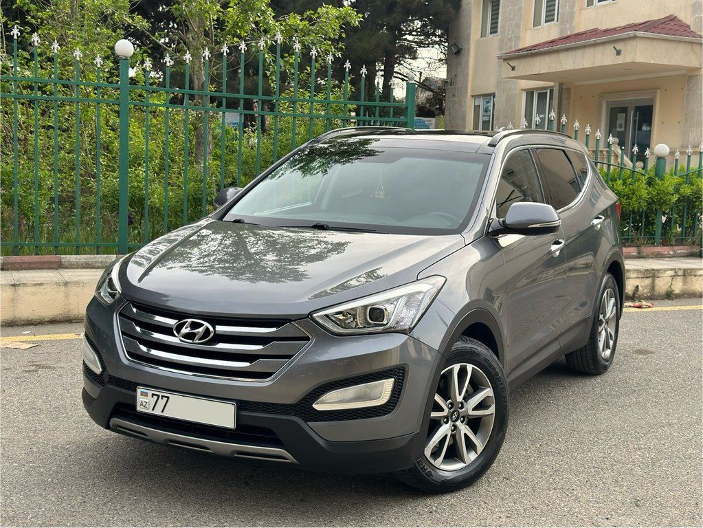 Hyundai Santa Fe, 2.0 L, 2015 il, 205 000 km — Avtomobillər, Bakı (2)