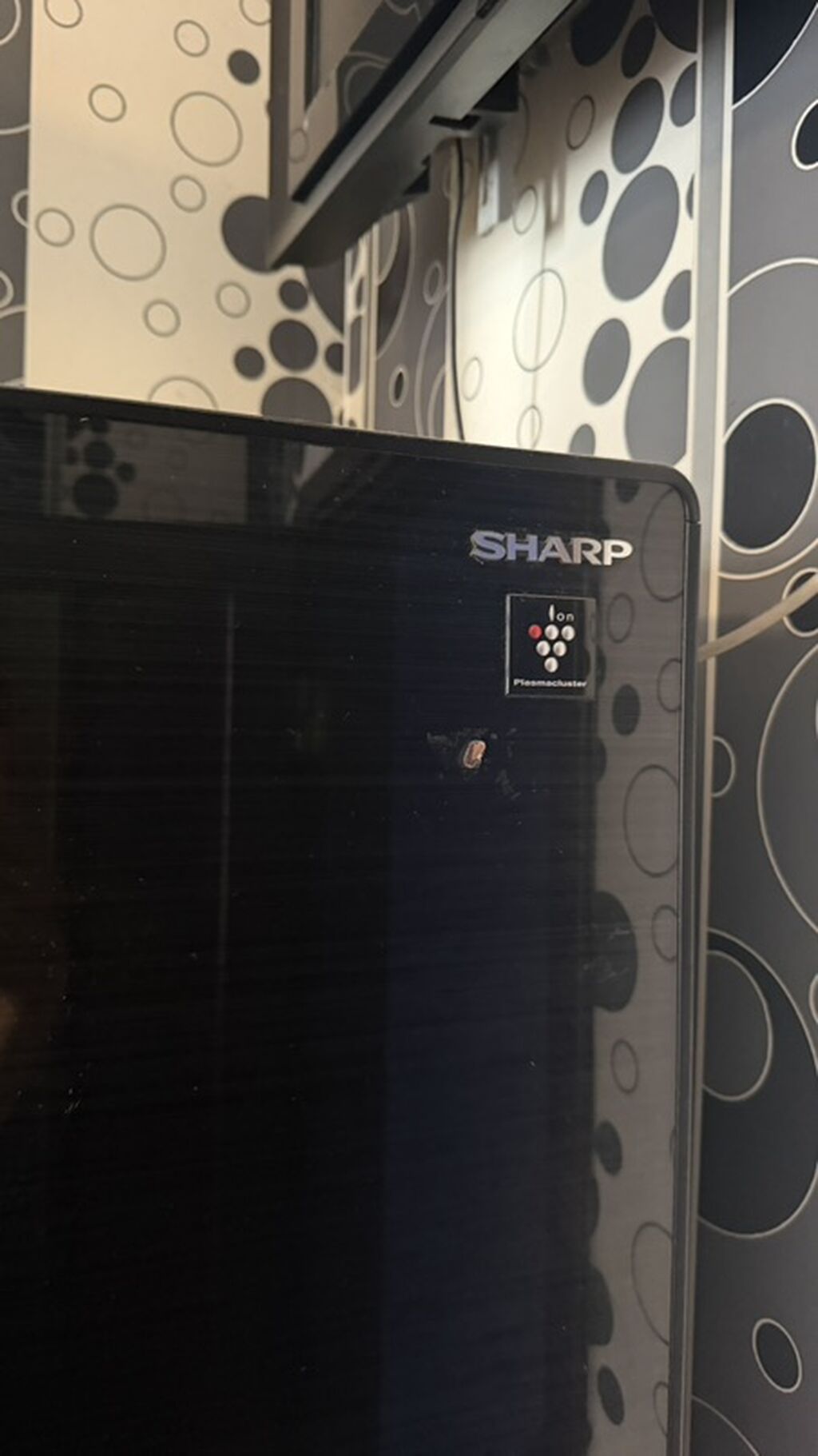 Sharp iki qapılı soyuducu - Rəng: parlaq qara, şüşə effekti olan ön — Soyuducular, Bakı (2)