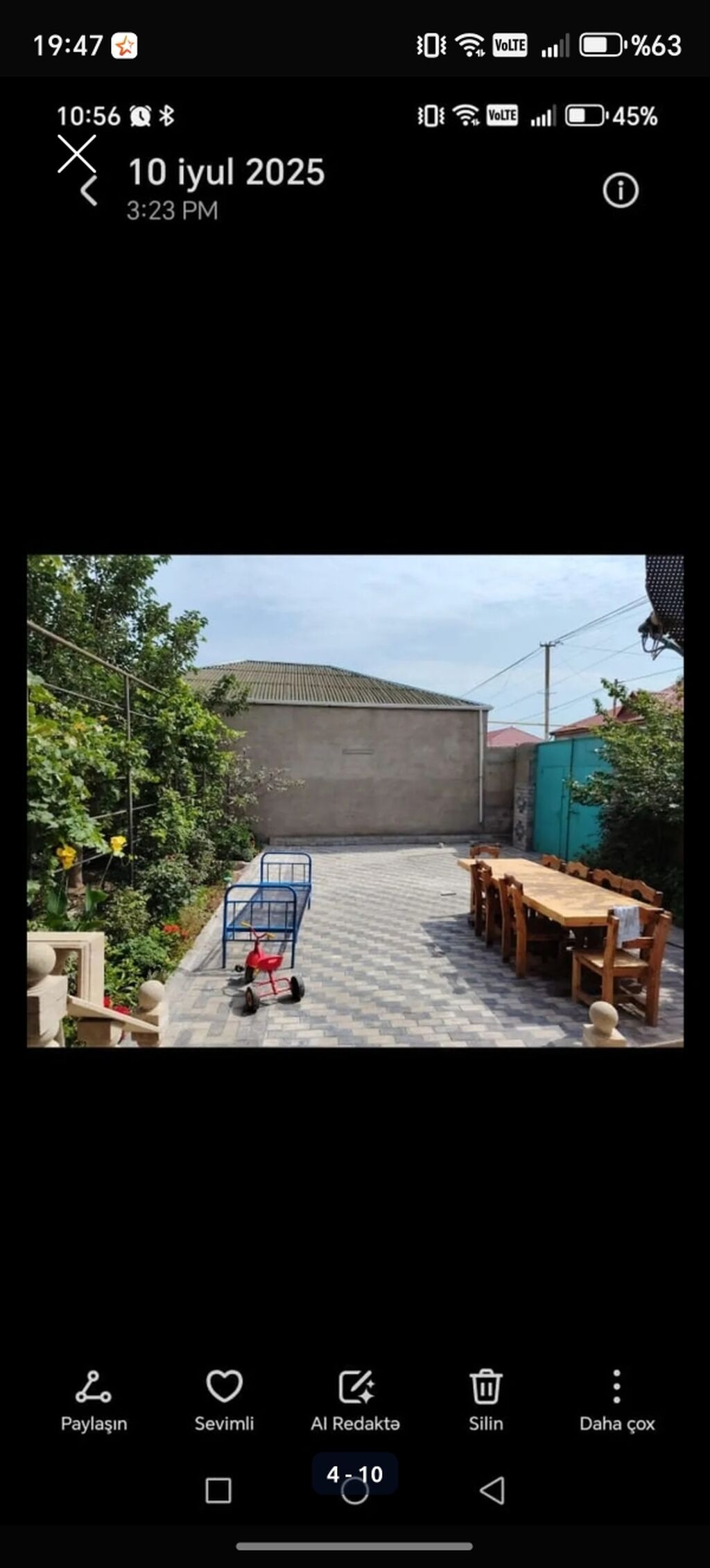 Bakı, Hövsan qəs., 3 kv. m, 3 otaqlı, Hovuzsuz, Kombi — Ev, villa, Bakı (3)