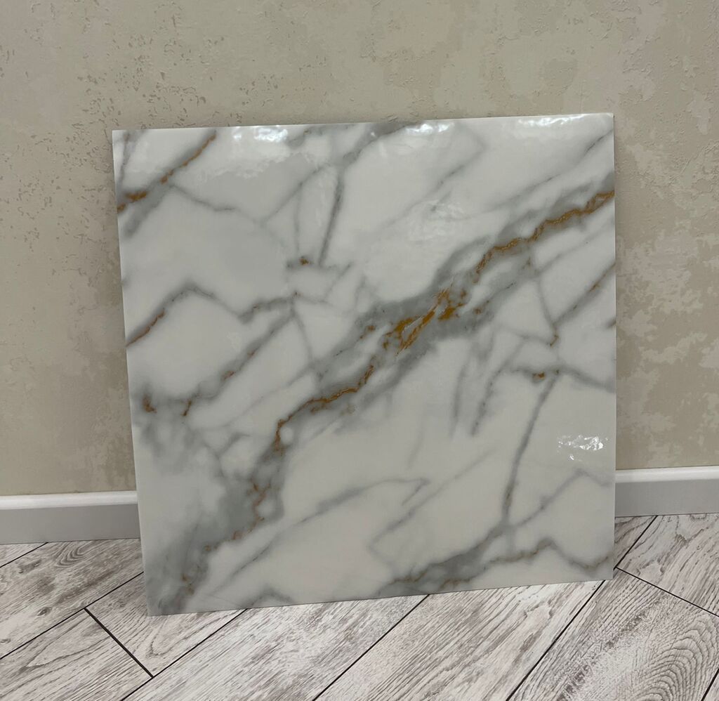 Mərmər effekti verən PVC divar panelləri. 1.Arxası özü — Plitka və örtü materialları, Bakı (2)
