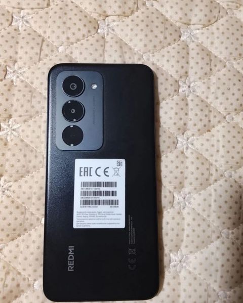 Redmi 14R, 256 GB, rəng - Qara, Barmaq izi — Şəmkir