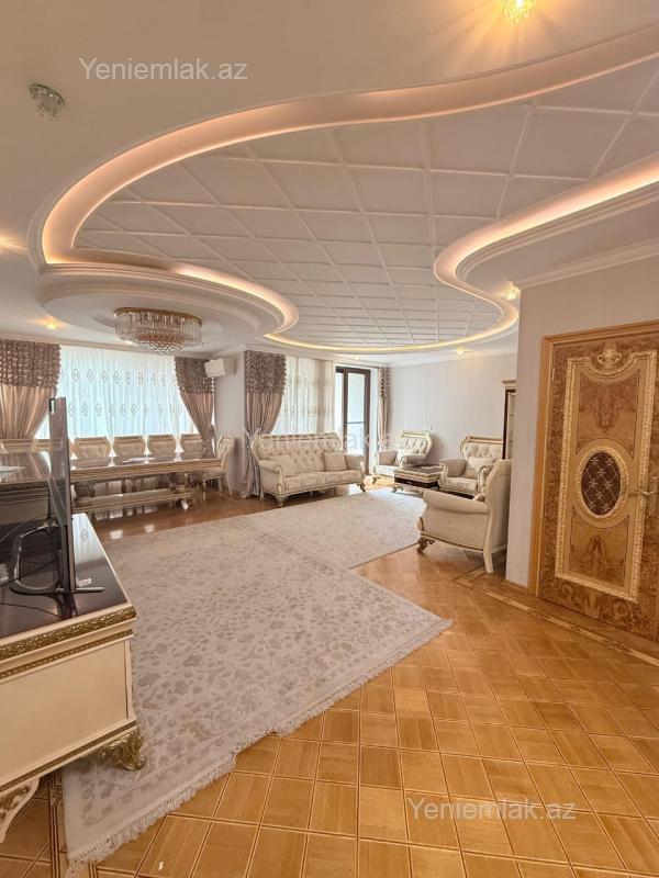 Kirayə 3 otaqlı Bina evi menzil (Yeni tikili), 137 m², Nərimanov rayonu — Mənzil, Bakı
