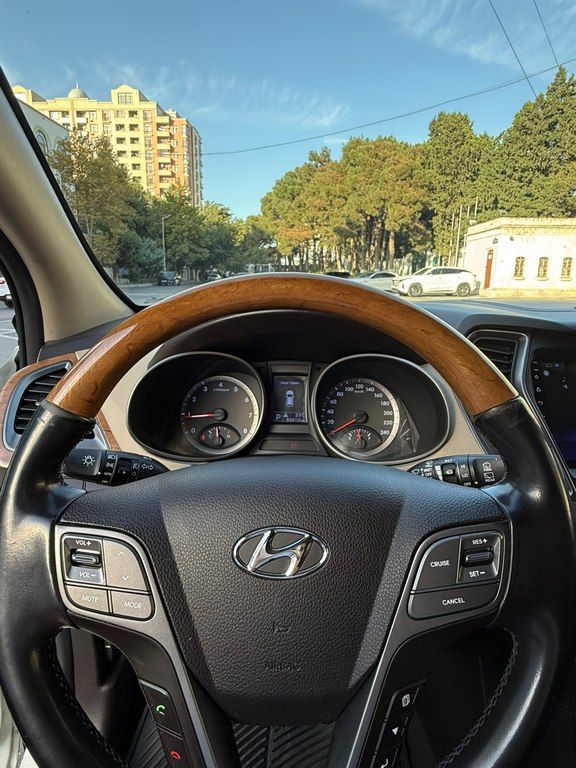 Hyundai Santa Fe, 2.4 L, 2013 il, 83 500 km 10-DM-666 — Avtomobillər, Bakı (6)
