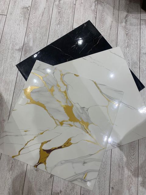 Mərmər effekti verən PVC divar panelləri. 1.Arxası özü — Bakı