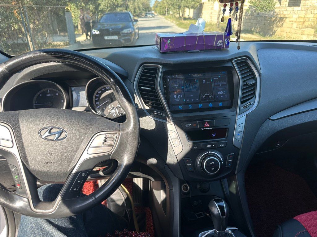 Hyundai Santa Fe, 2.0 L, 2015 il, 187 000 km — Avtomobillər, Bakı (8)