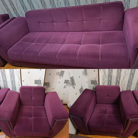 İşlənmiş, Divan, 2 kreslo, Açılan — Bakı