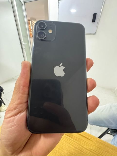 IPhone 11, 64 GB, Qara, Barmaq izi, Face ID — Novxanı
