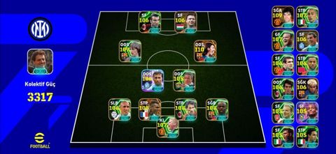 Məhsul: eFootball mobil oyunu üçün güclü klub hesabı – hazır komanda — Bakı