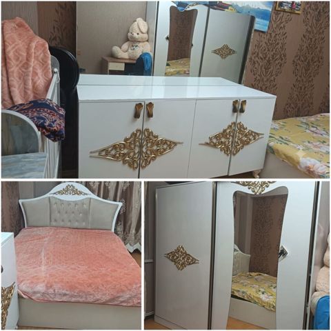 İkinəfərlik çarpayı, Dolab, Termo, 2 tumba, İşlənmiş — Bakı