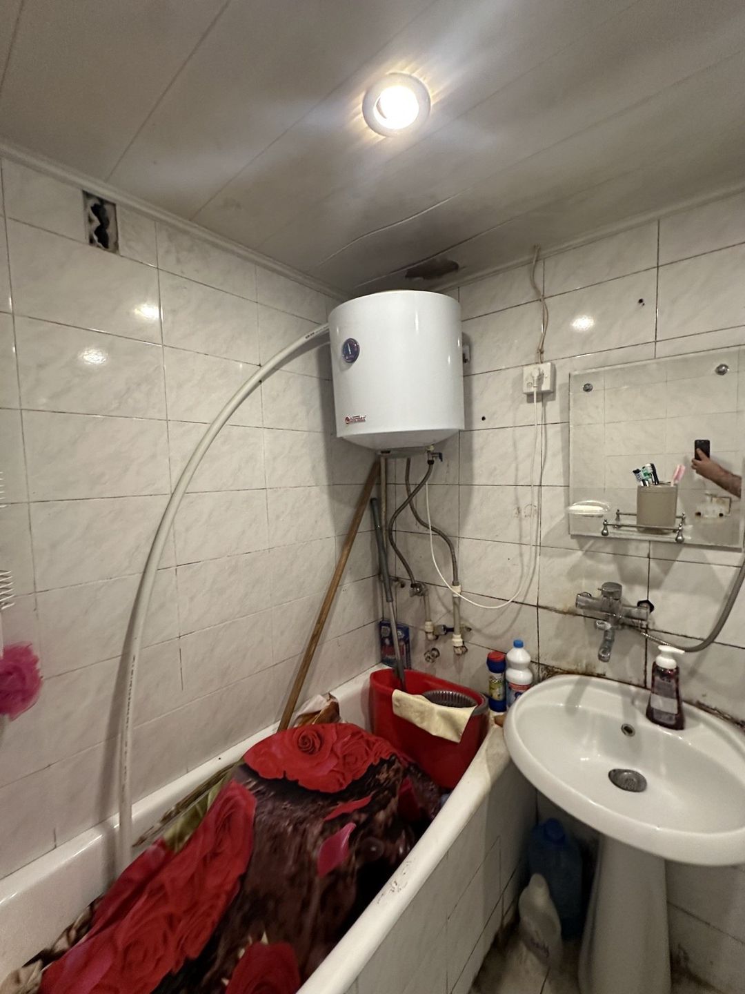 Satılır 2 otaqlı köhnə tikili 50 m² — Mənzil, Bakı (9)