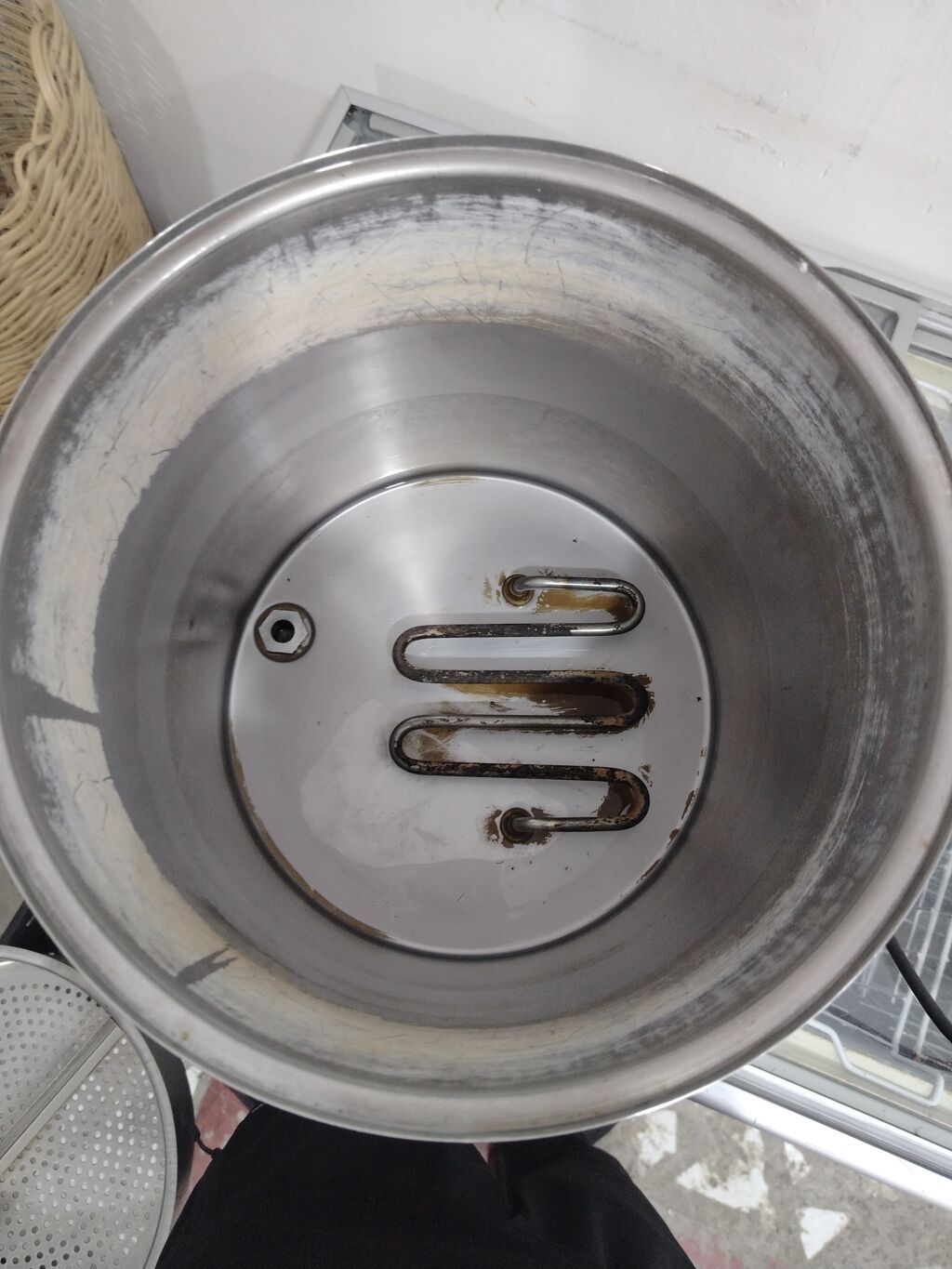 Paslanmayan poladdan elektrikli samovar/qaynadıcı qazan - Material — Samovarlar, Bakı (2)
