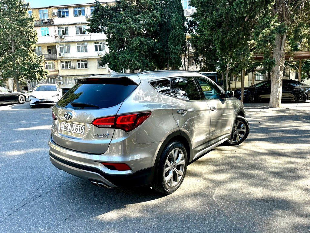 Hyundai Santa Fe, 2.0 L, 2017 il, 118 000 km 88-DU-618 — Avtomobillər, Bakı (5)