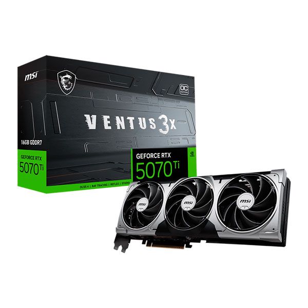 MSI Ventus RTX 5070 Ti 16GB 3X OC — Mallar, Bakı