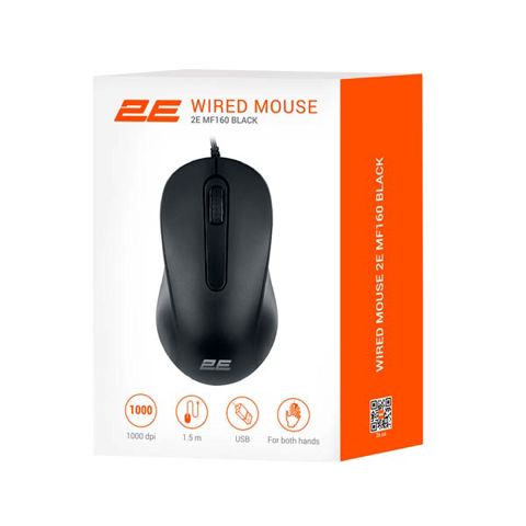 2E MF160 USB Black Mouse 2E-MF160UB — Bakı