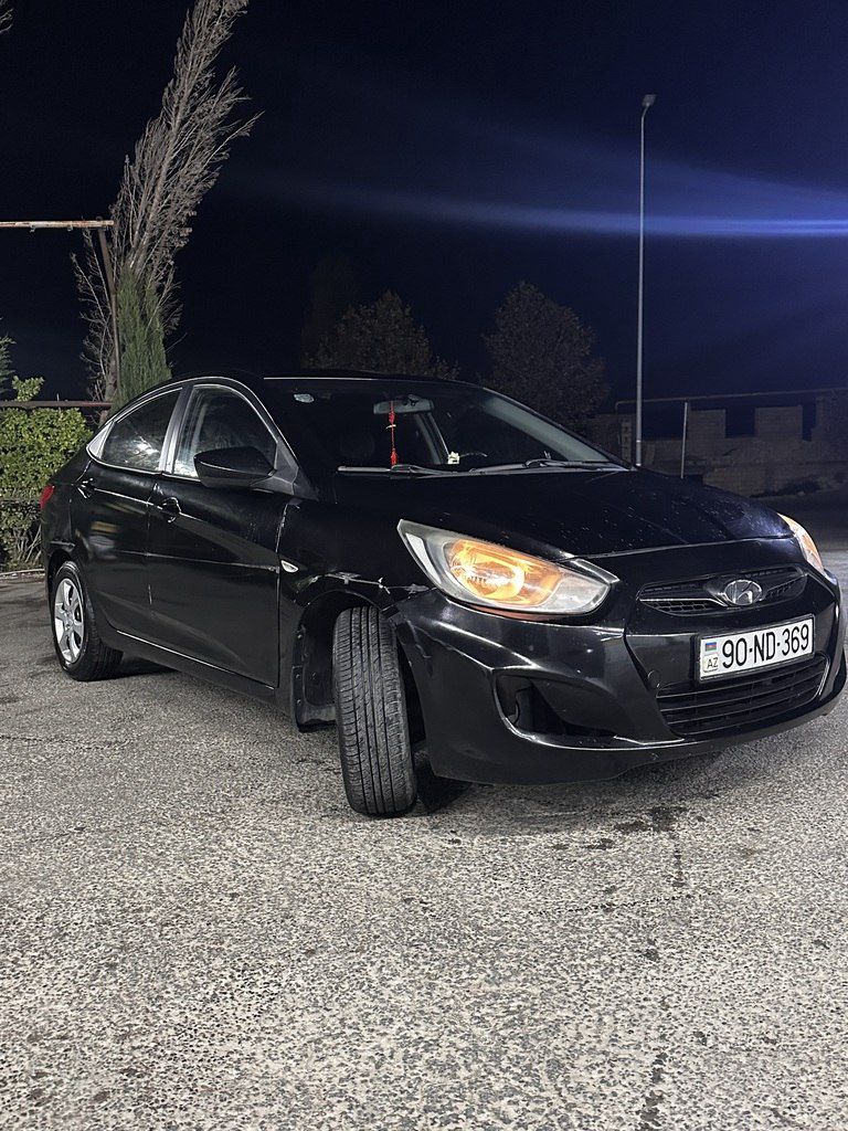Hyundai Accent, 1.4 L, 2012 il, 154 478 km 90-ND-369 — Avtomobillər, Bakı (3)