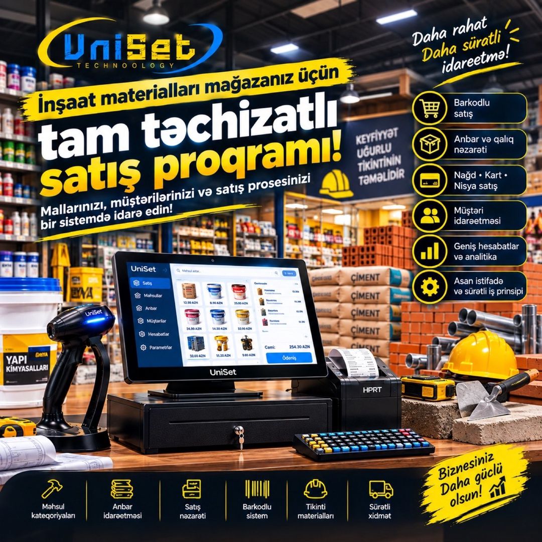Satış proqramı — Biznes və avadanlıq, Sumqayıt (8)