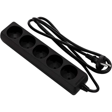 2E Power Strip 5m Elektrik uzadıcı 2E-U0510M1.5BK — Bakı