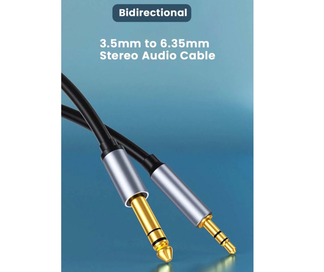 Kabel AUX 3.5mm to 6.35mm — Periferik cihazlar, Bakı (4)