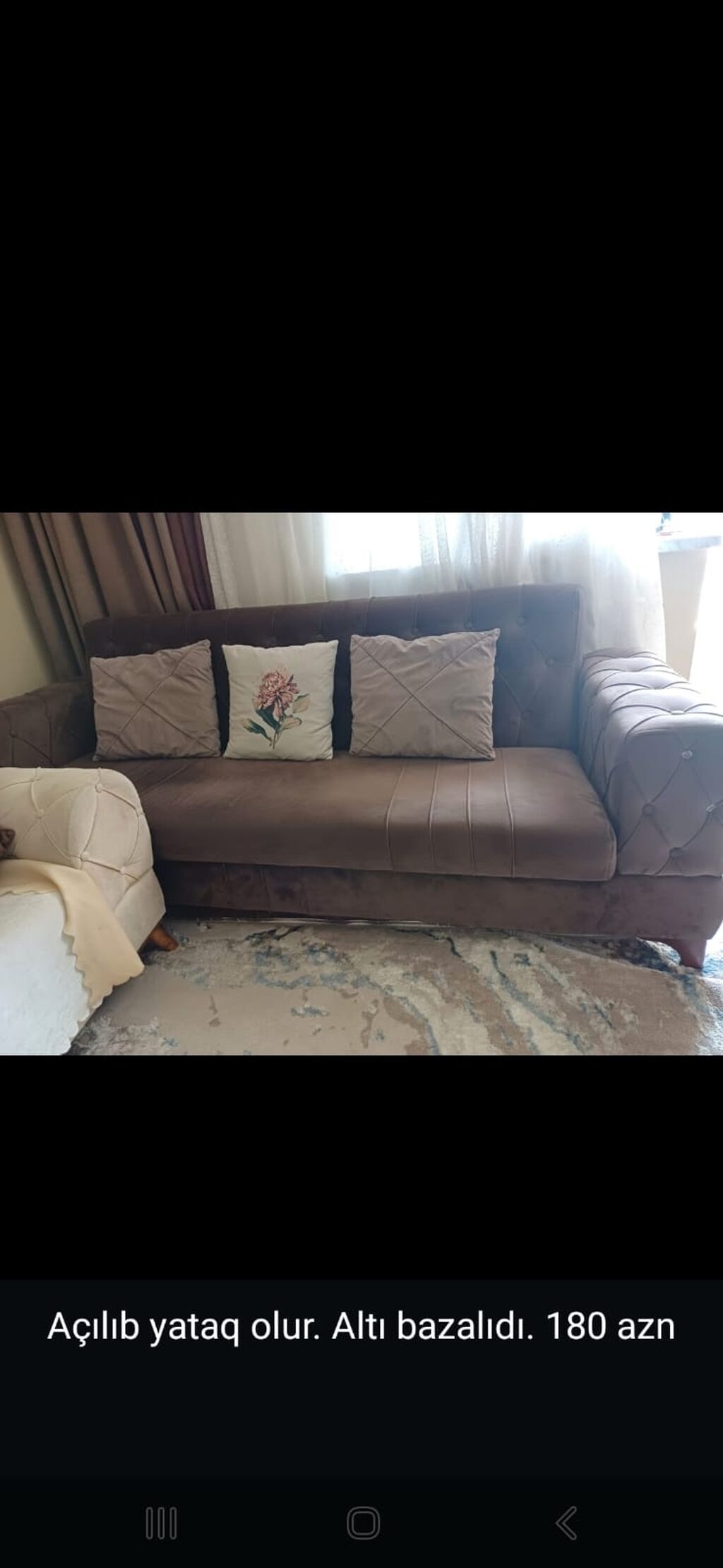 Divan 2 Ədəddir satılır 1 ədədinin qiyməti 180 manat ikisidə açılır — Divanlər, Mehdiabad (3)