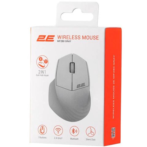 2E MF280 Silent Wl/bt Grey 2E-MF280WGR — Bakı