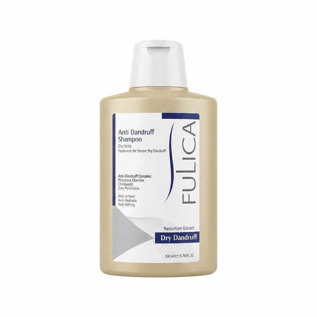 Saçlar üçün şampun Fulica Anti-Dandruff Nasturtium Extract 200 ml — Mallar, Bakı