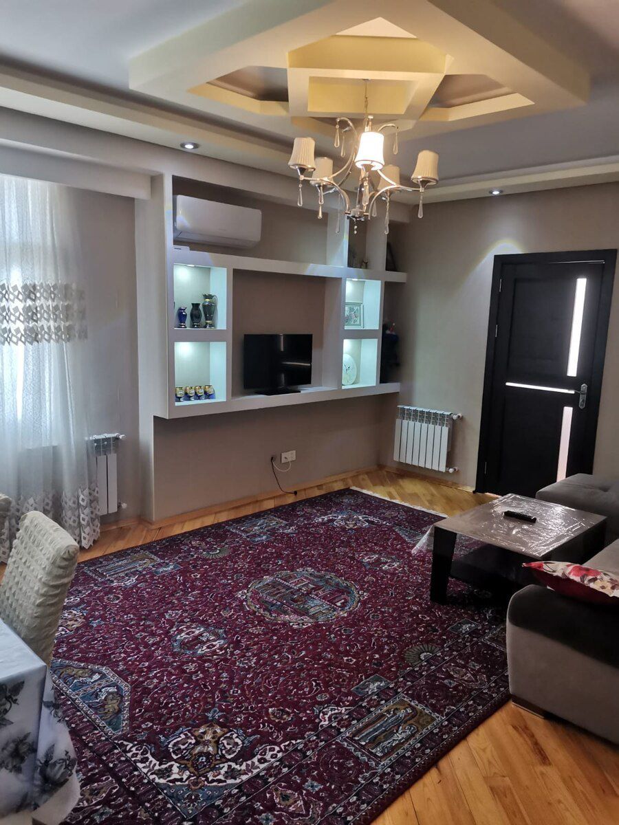 2-otaqlı yeni tikili kirayə verilir, İnşaatçılar m., 72 m² — Mənzil, Bakı