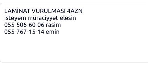 Xidmət: Laminat döşəmə vurulması - Laminatın peşəkar şəkildə — Repair and Construction