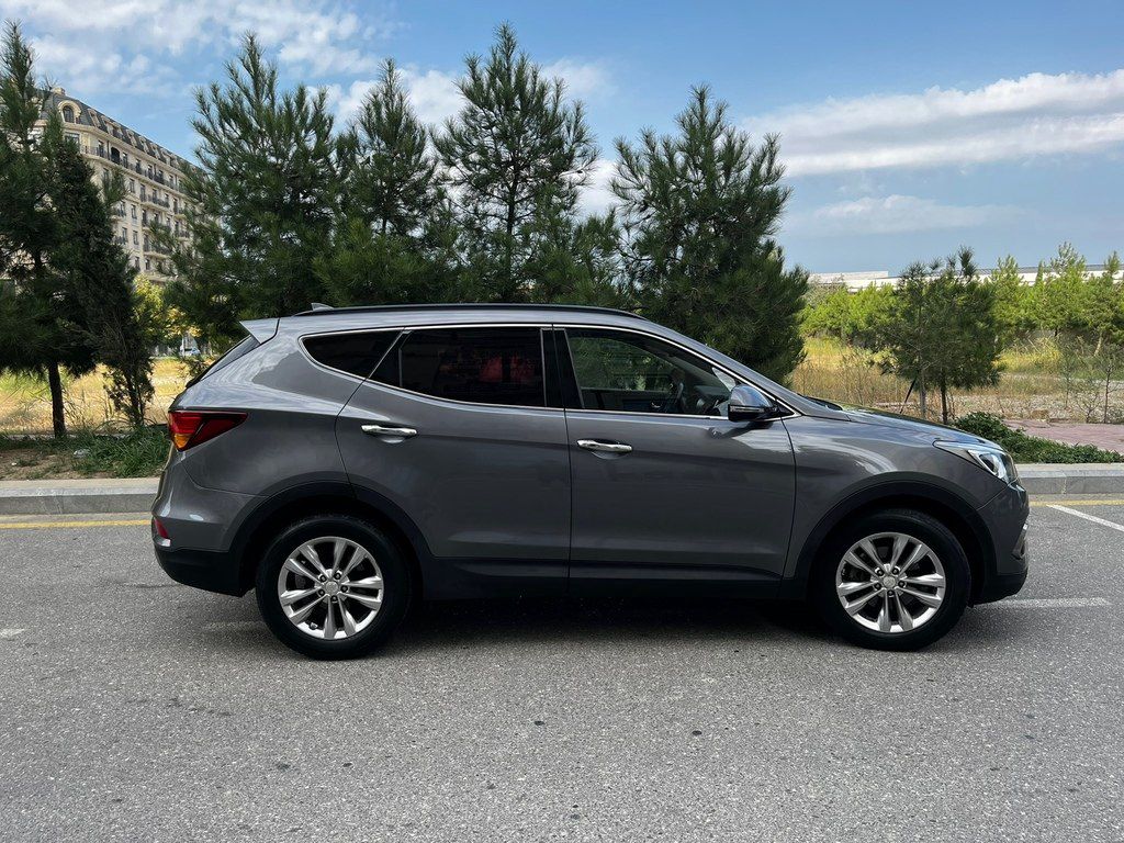 Hyundai Santa Fe, 2.0 L, 2016 il, 19 400 km 88-DU-281 — Avtomobillər, Bakı (4)