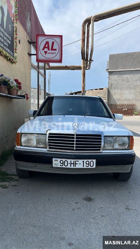 Mercedes 190, 1990 il 90-HF-190 — Avtomobillər, Bakı (2)