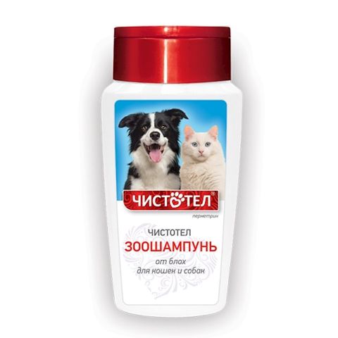 Universal şampun itlər və pişiklər üçün Чистотел Birələrə Qarşı 180 ml — Bakı