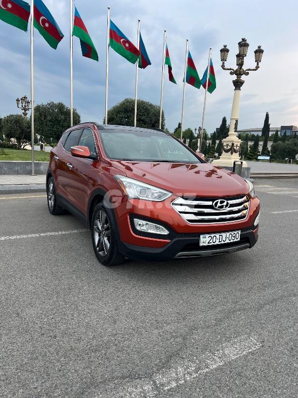 Hyundai Santa Fe 2.0 L, 2014, 170 000 mil 20-DJ-090 — Avtomobillər, Gəncə (8)