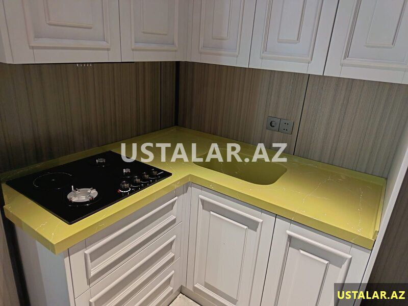 Corian mərmər — Mobilyaların montajı, təmiri və restavrasyonu, Bakı (2)