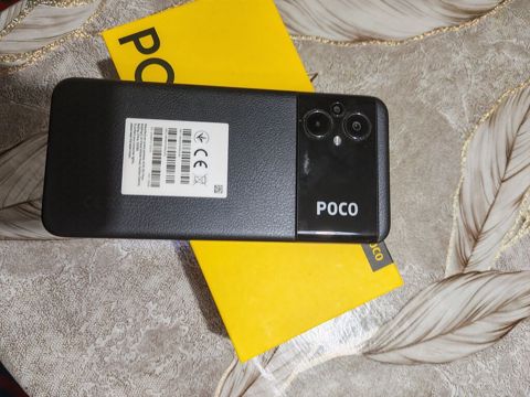 Poco M5, 128 GB, rəng - Qara, Barmaq izi — Bakı