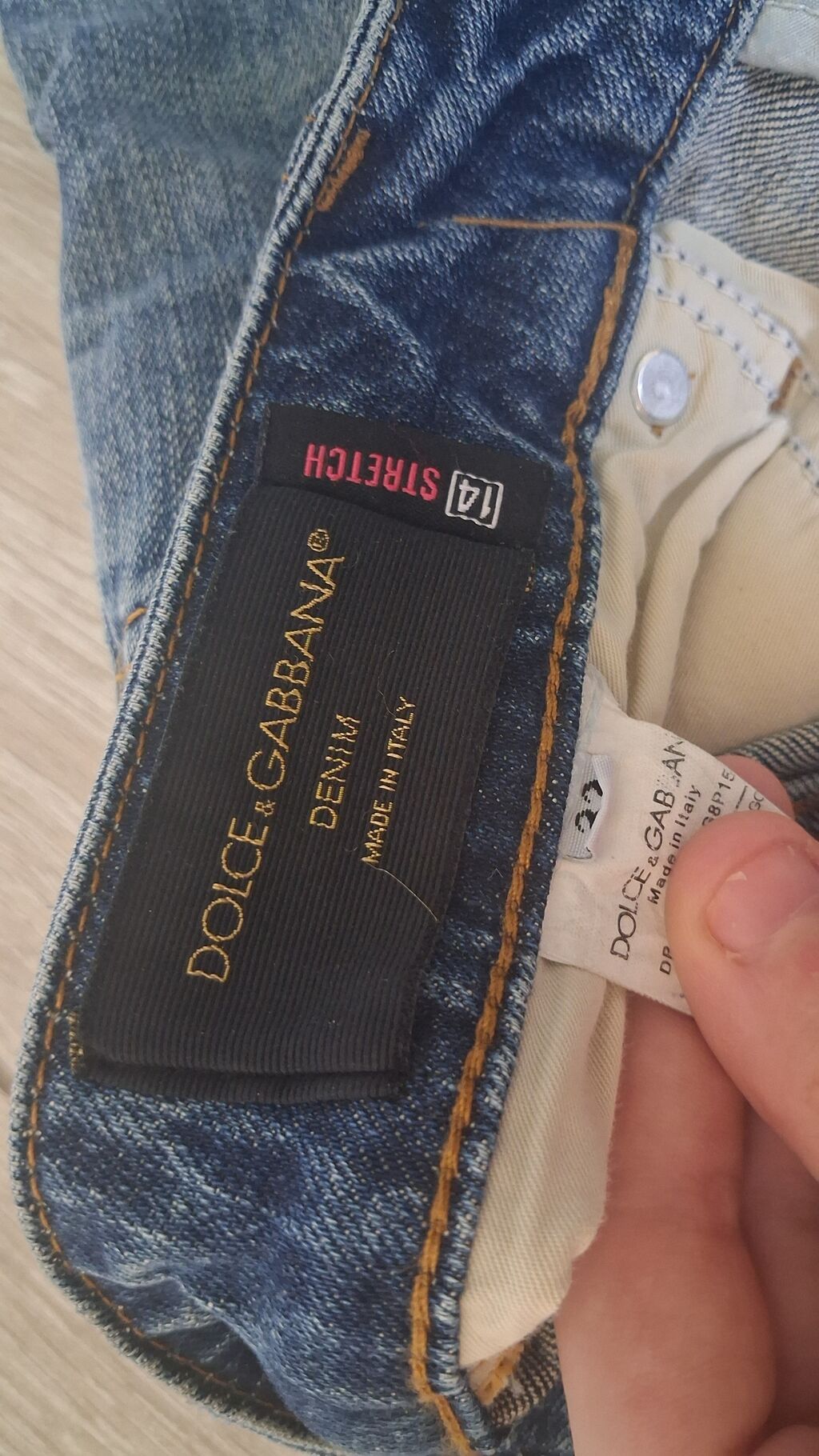 Cins şalvar, Dolce & Gabbana — Jins, Xırdalan (9)