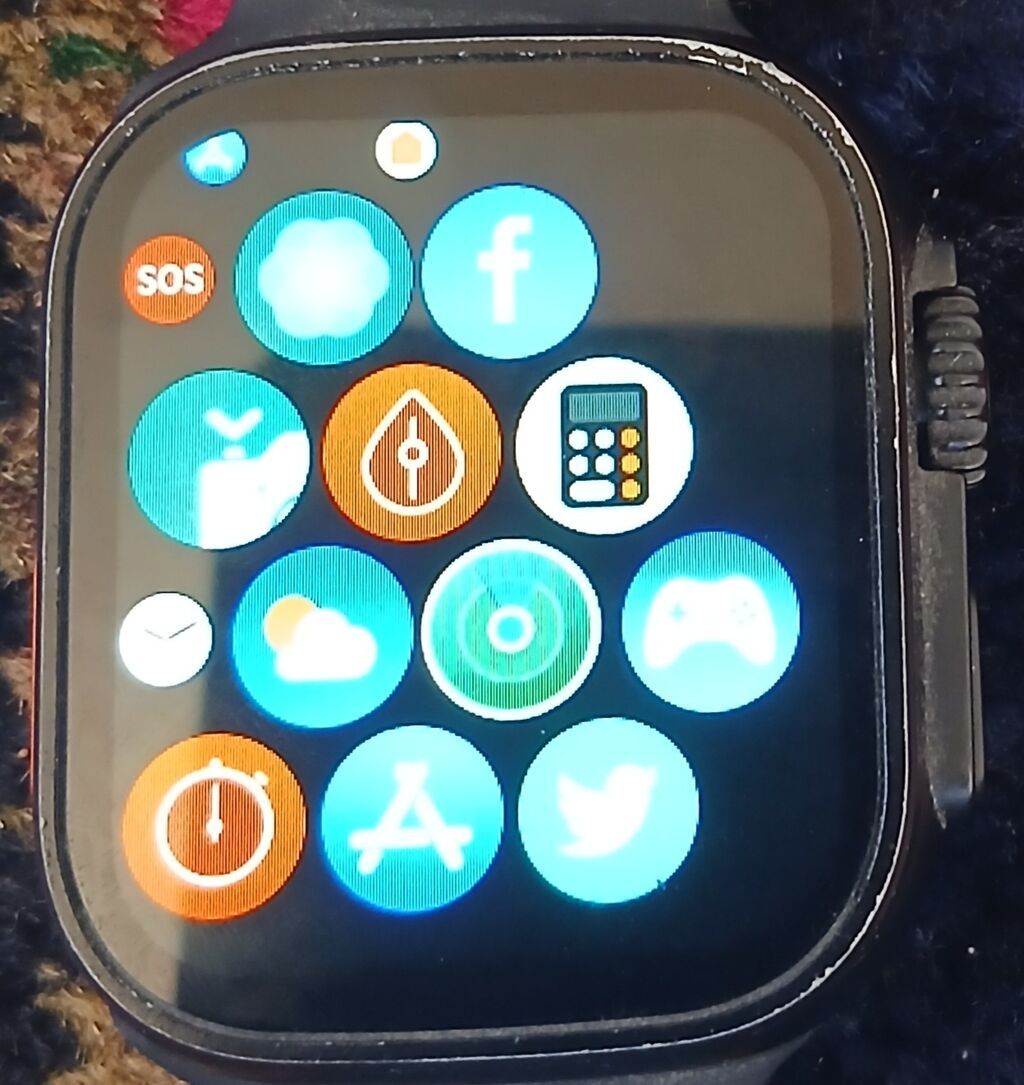 Hiwatch PRO T900 Ultra ağıllı saat Saatın problemi yoxdur,nömrə kartı — Ağıllı saatlar, Digah (9)