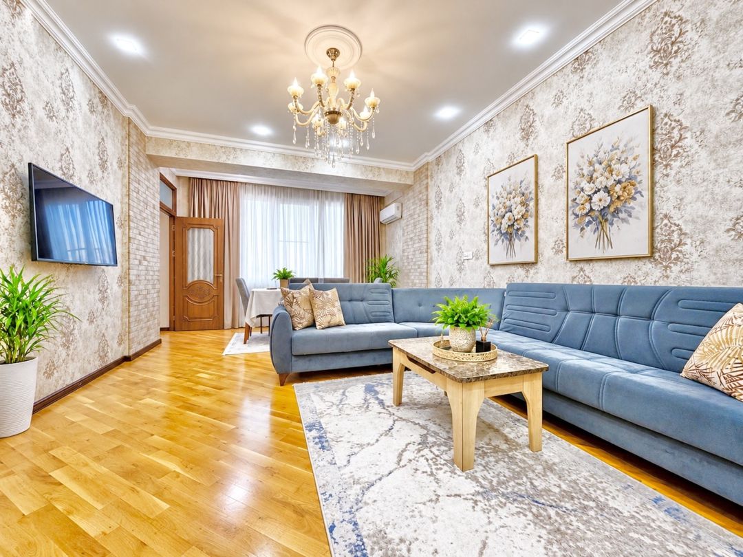 İcarəyə verilir 2 otaqlı yeni tikili 100 m² — Mənzil, Bakı (5)