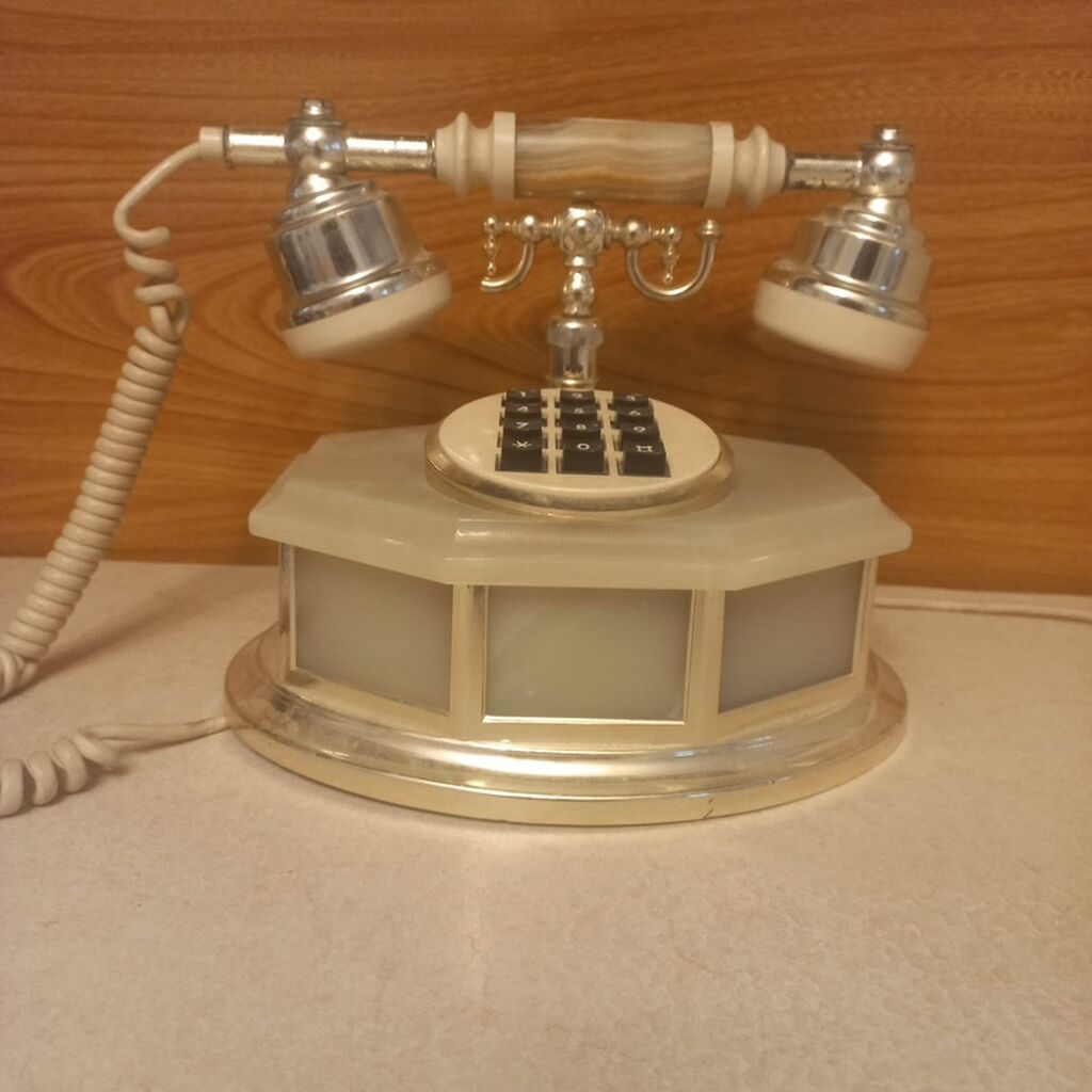 Mərmər Retro masa telefonu – klassik dizayn - Üslub — Kabel və radio telefonları, Bakı (2)
