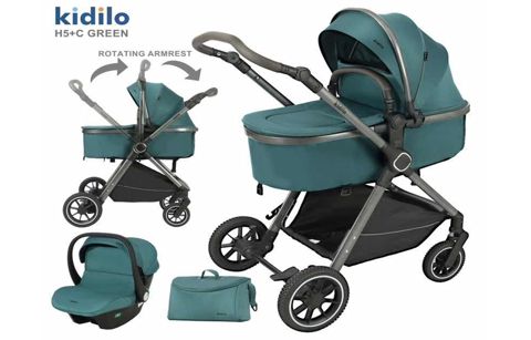 Usaq arabası Kidilo H5-C Green — Bakı