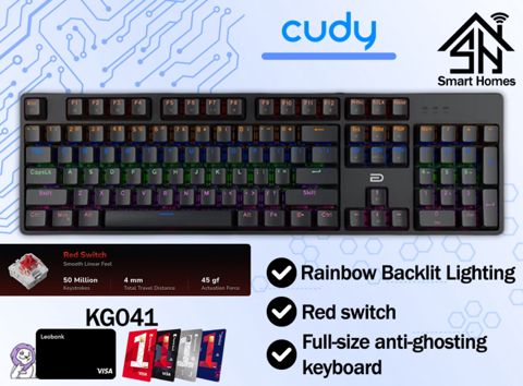 Cudy mexaniki klaviatura KG041 — Bakı