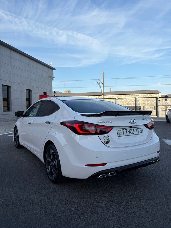 Hyundai Elantra, 1.6 L, 2015 il, 235 000 km 77-KU-175 — Avtomobillər, Bakı (6)