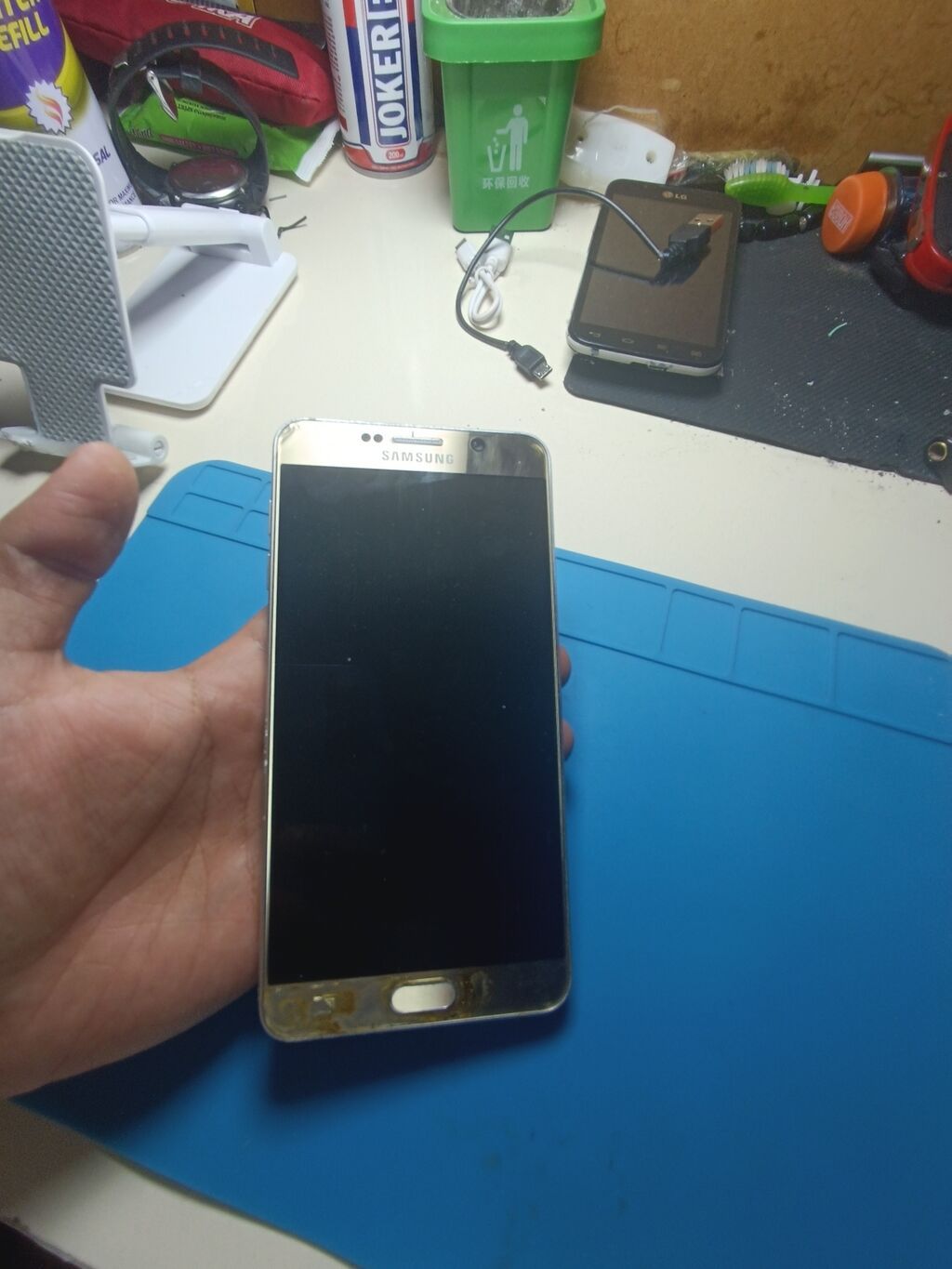 Samsung Galaxy Note 5, 32 GB, rəng - Qızılı, Barmaq izi — Samsung, Sumqayıt (3)