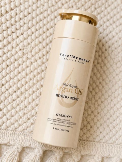 Saçlar üçün şampun Keratine Queen, Argan, uniseks, 750 ml — Bakı