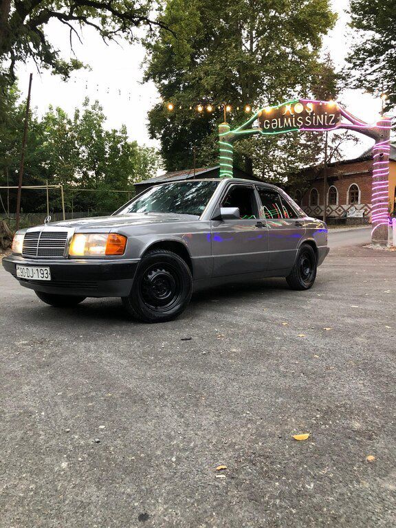 Mercedes 190, 2.0 L, 1990 il, 552 089 km 90-DJ-193 — Avtomobillər, İsmayıllı (2)
