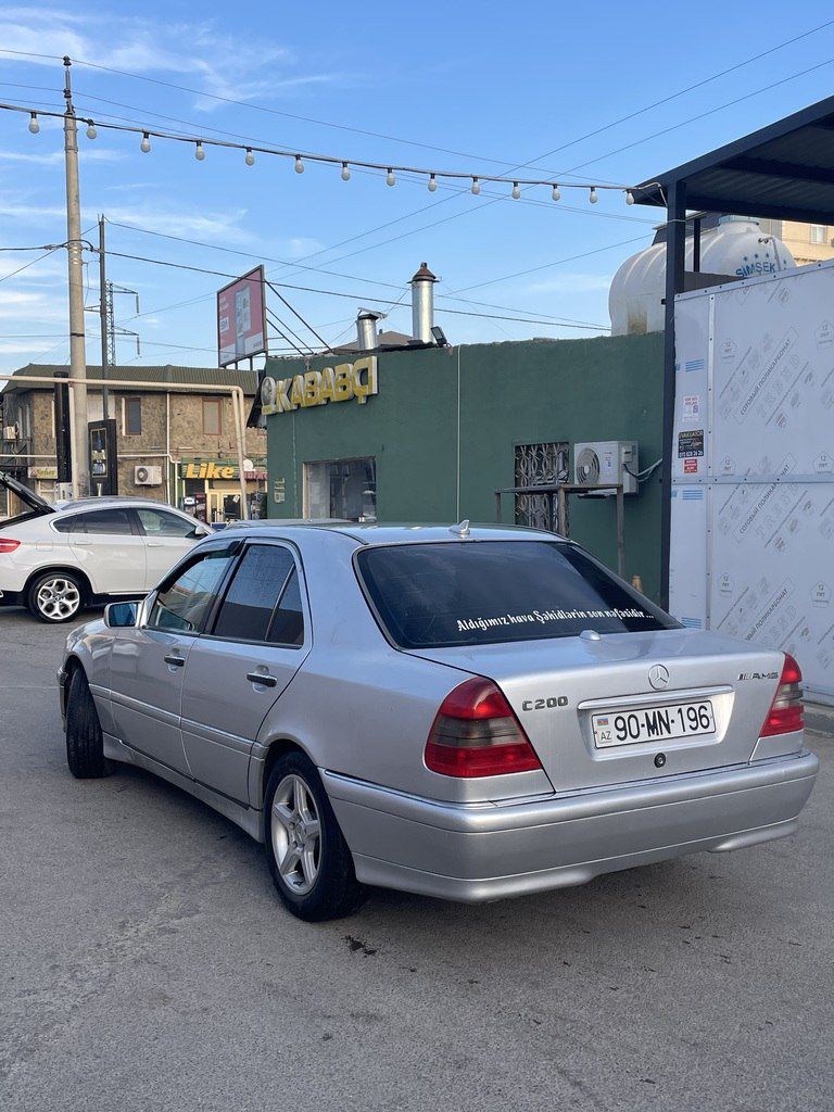 Mercedes C 200, 2.0 L, 1995 il, 600 000 km 77-TN-212 — Avtomobillər, Bakı (3)