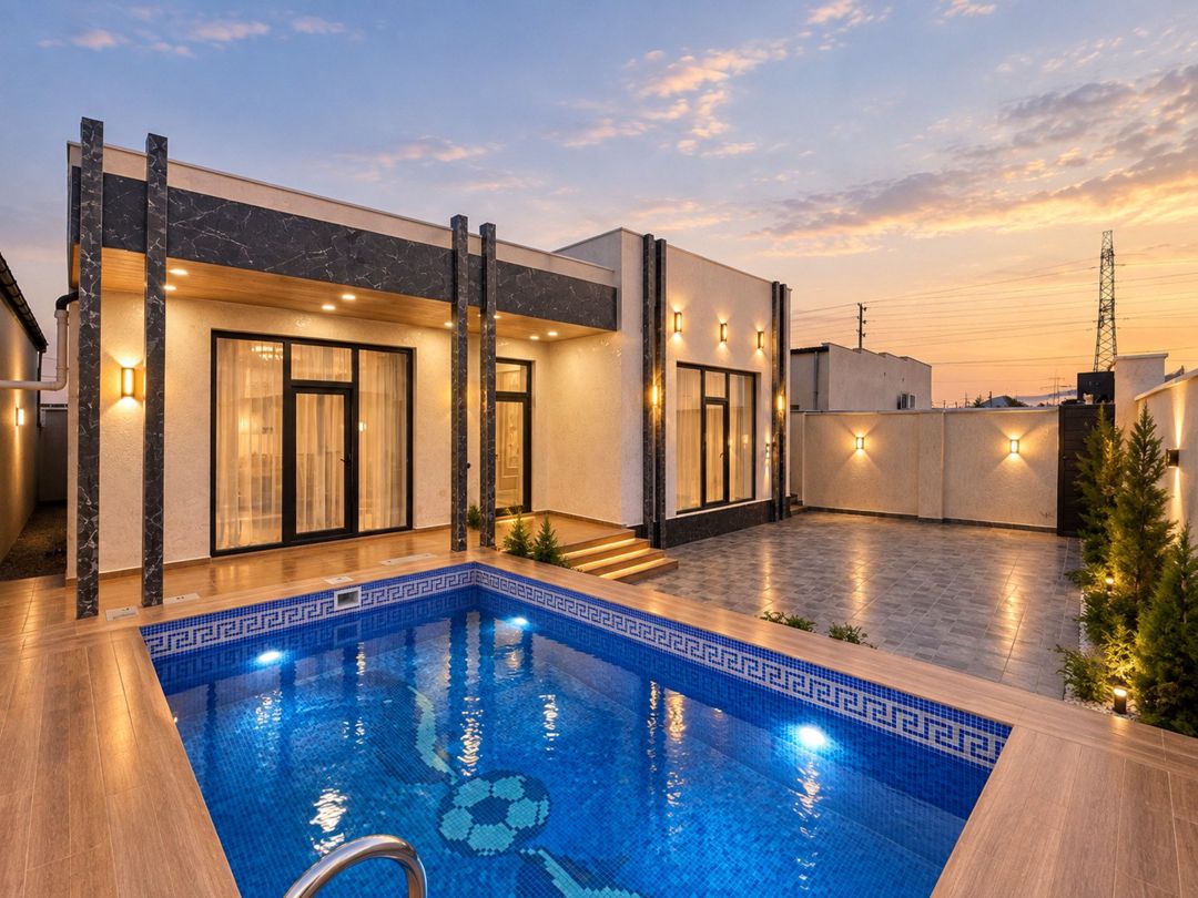 Satılır 4 otaqlı həyət evi/bağ evi 150 m² — Ev, villa, Bakı (2)