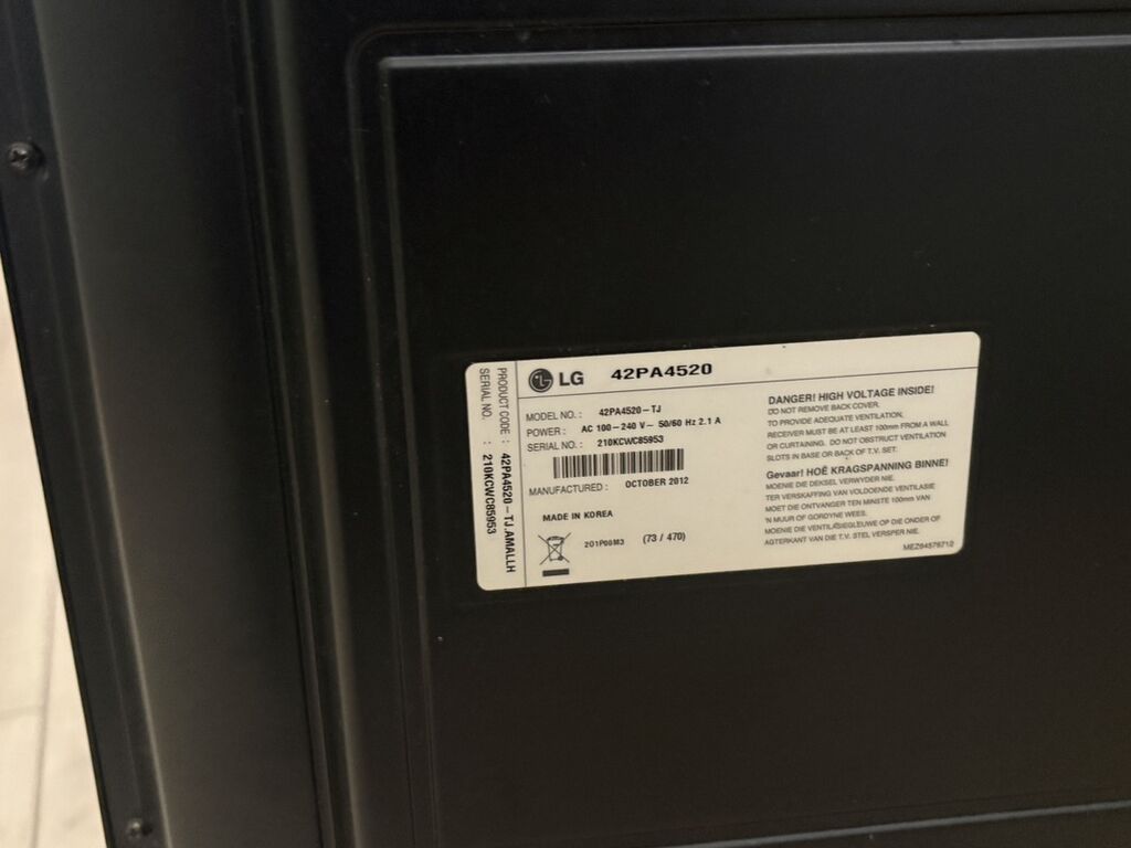 LG 42PA4520 plazma televizor - Ekran: 42 düym (plazma panel), geniş — Televizorlar, Xocalı (4)